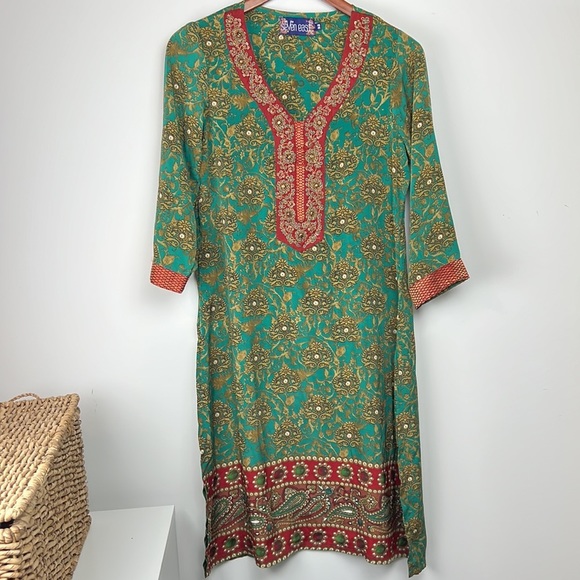seven east Tops - Indian Kurti Tunic Top Seven East 32 (143)